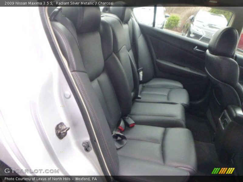 Radiant Silver Metallic / Charcoal 2009 Nissan Maxima 3.5 S
