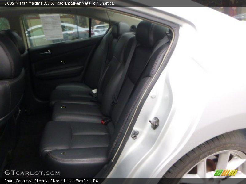Radiant Silver Metallic / Charcoal 2009 Nissan Maxima 3.5 S