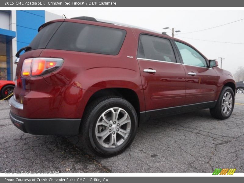 Crimson Red Tincoat / Dark Cashmere 2015 GMC Acadia SLT