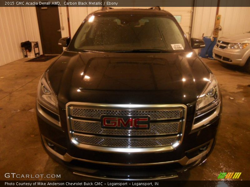 Carbon Black Metallic / Ebony 2015 GMC Acadia Denali AWD