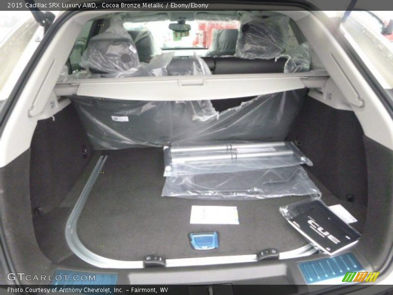 Cocoa Bronze Metallic / Ebony/Ebony 2015 Cadillac SRX Luxury AWD