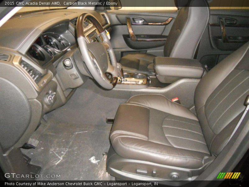 Carbon Black Metallic / Ebony 2015 GMC Acadia Denali AWD