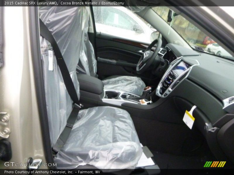 Cocoa Bronze Metallic / Ebony/Ebony 2015 Cadillac SRX Luxury AWD