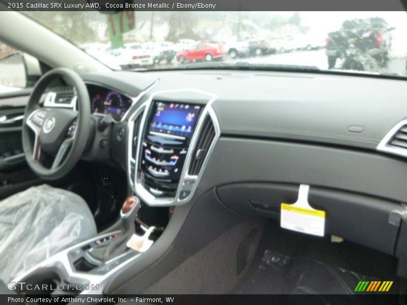 Cocoa Bronze Metallic / Ebony/Ebony 2015 Cadillac SRX Luxury AWD
