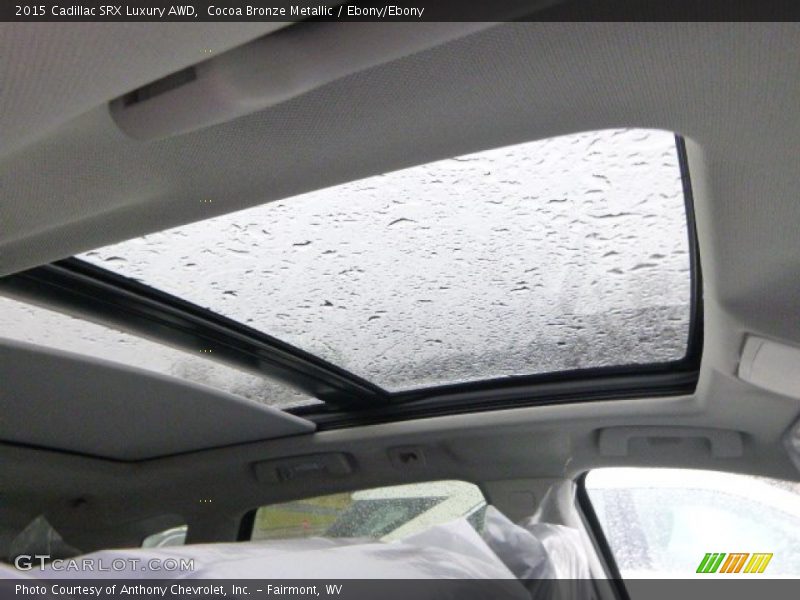 Cocoa Bronze Metallic / Ebony/Ebony 2015 Cadillac SRX Luxury AWD
