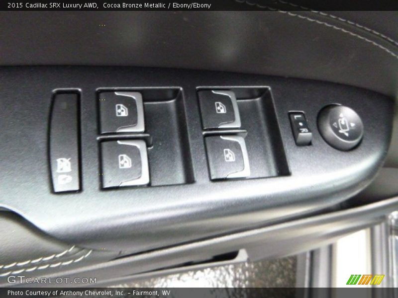 Cocoa Bronze Metallic / Ebony/Ebony 2015 Cadillac SRX Luxury AWD