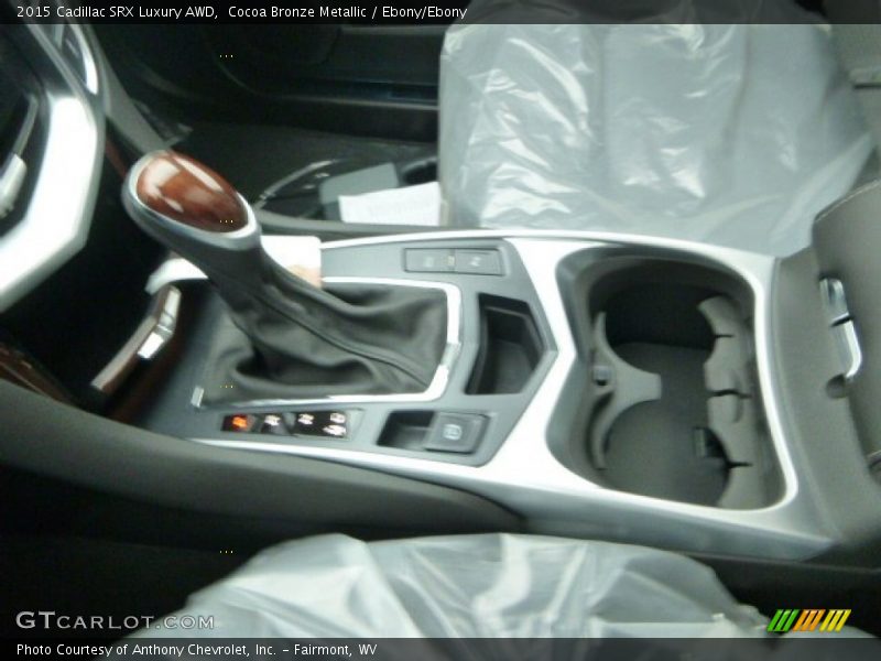 Cocoa Bronze Metallic / Ebony/Ebony 2015 Cadillac SRX Luxury AWD