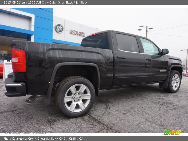 Onyx Black / Jet Black 2015 GMC Sierra 1500 SLE Crew Cab