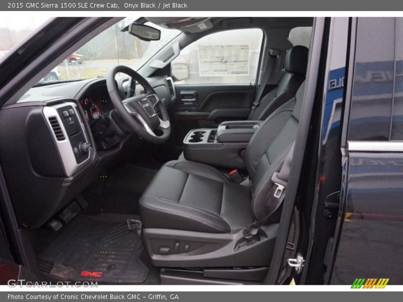 Onyx Black / Jet Black 2015 GMC Sierra 1500 SLE Crew Cab