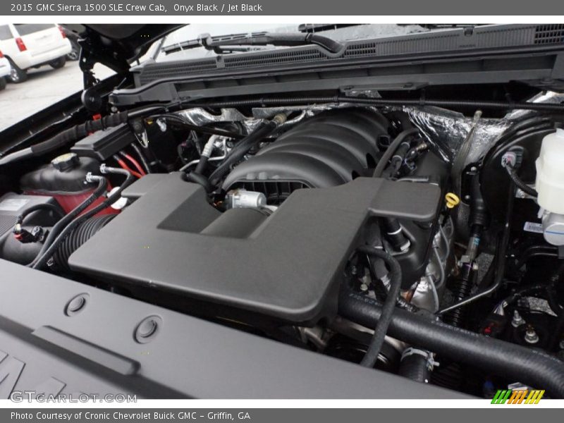 Onyx Black / Jet Black 2015 GMC Sierra 1500 SLE Crew Cab