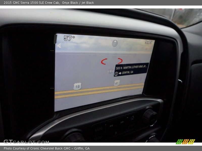 Onyx Black / Jet Black 2015 GMC Sierra 1500 SLE Crew Cab