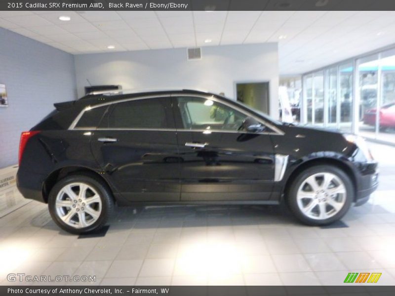 Black Raven / Ebony/Ebony 2015 Cadillac SRX Premium AWD