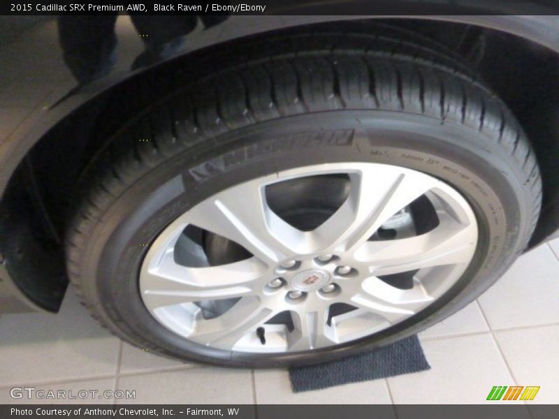 Black Raven / Ebony/Ebony 2015 Cadillac SRX Premium AWD