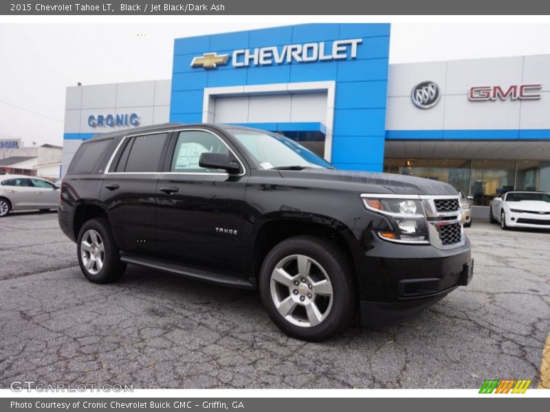 Black / Jet Black/Dark Ash 2015 Chevrolet Tahoe LT