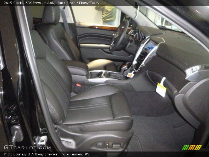 Black Raven / Ebony/Ebony 2015 Cadillac SRX Premium AWD