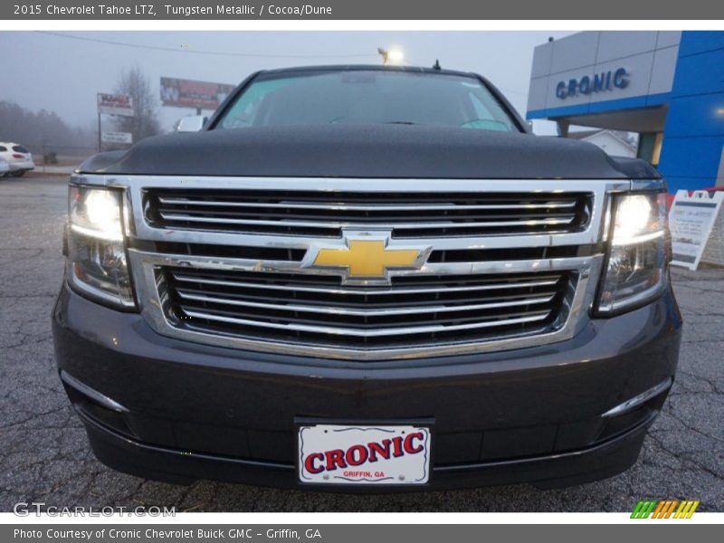 Tungsten Metallic / Cocoa/Dune 2015 Chevrolet Tahoe LTZ
