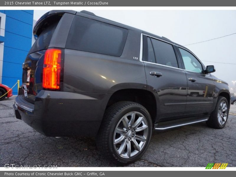 Tungsten Metallic / Cocoa/Dune 2015 Chevrolet Tahoe LTZ