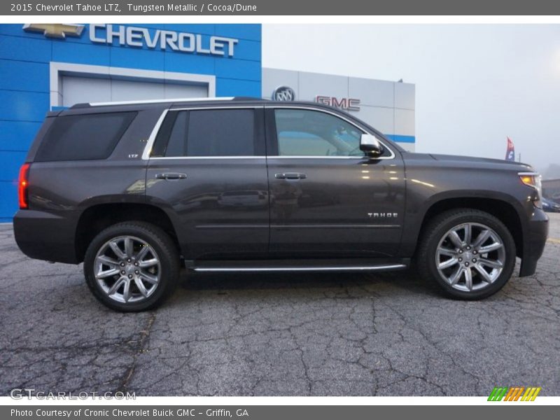 Tungsten Metallic / Cocoa/Dune 2015 Chevrolet Tahoe LTZ