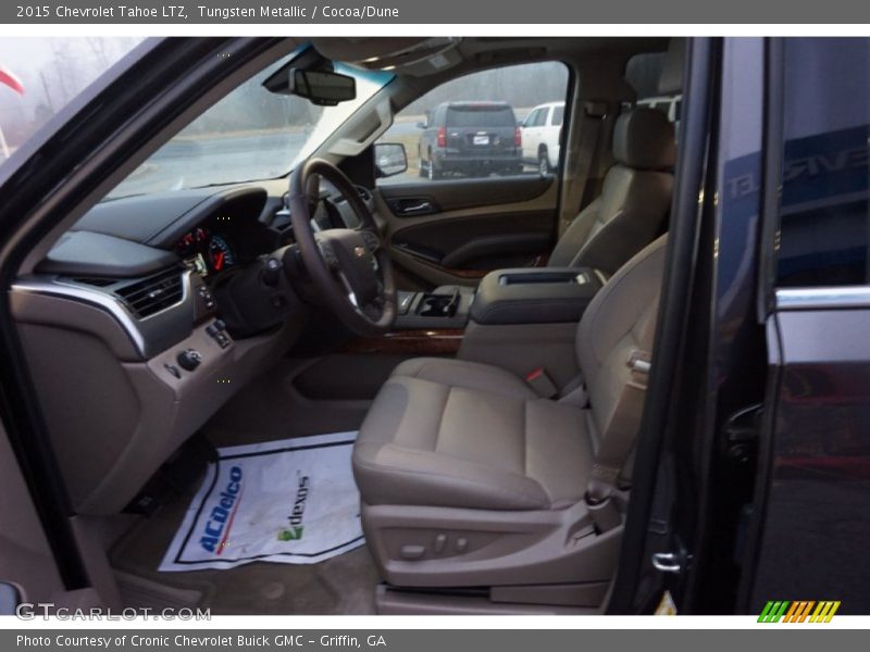 Tungsten Metallic / Cocoa/Dune 2015 Chevrolet Tahoe LTZ