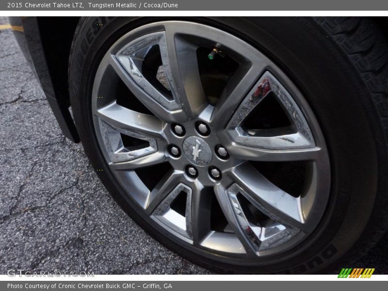 Tungsten Metallic / Cocoa/Dune 2015 Chevrolet Tahoe LTZ