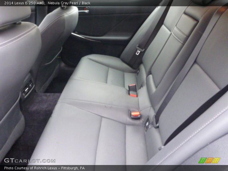 Nebula Gray Pearl / Black 2014 Lexus IS 250 AWD