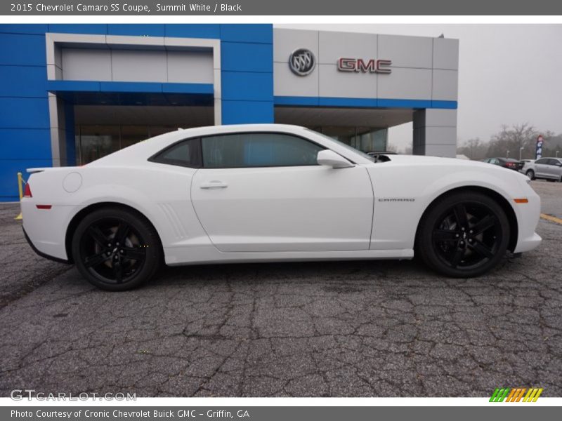 Summit White / Black 2015 Chevrolet Camaro SS Coupe