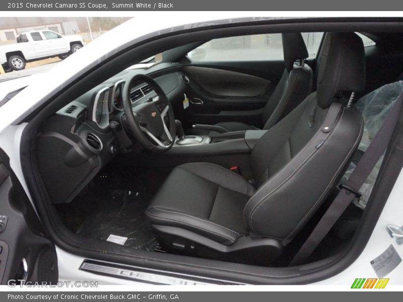 Summit White / Black 2015 Chevrolet Camaro SS Coupe