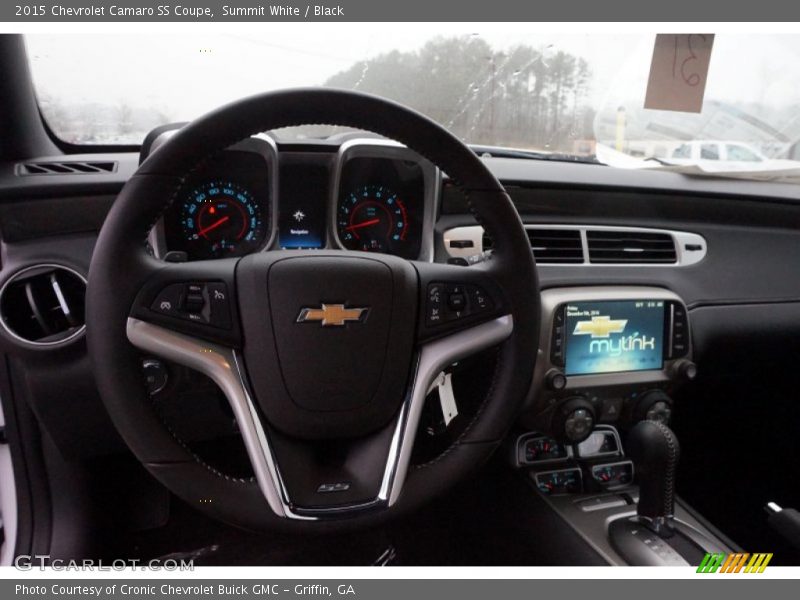 Summit White / Black 2015 Chevrolet Camaro SS Coupe