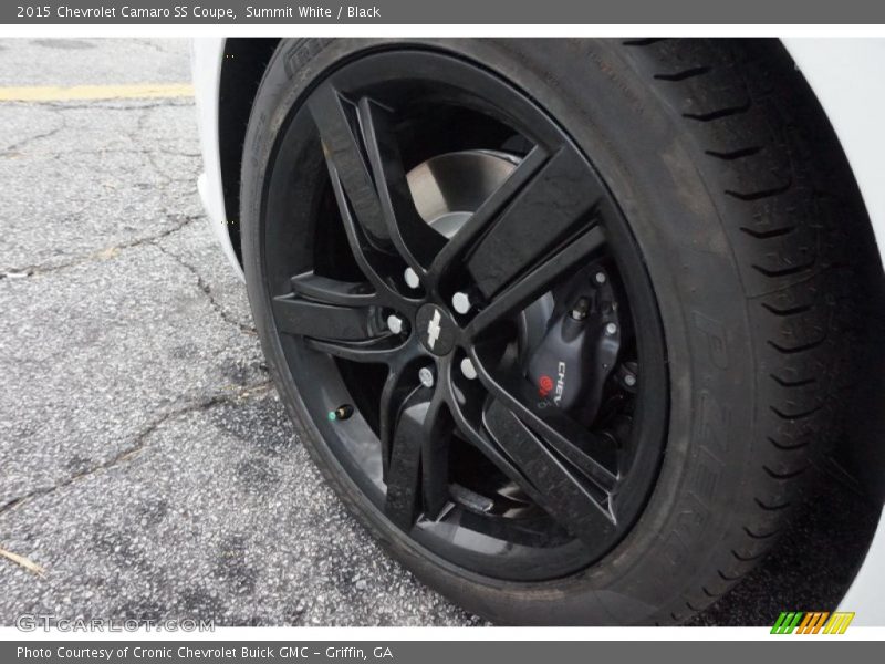 Summit White / Black 2015 Chevrolet Camaro SS Coupe