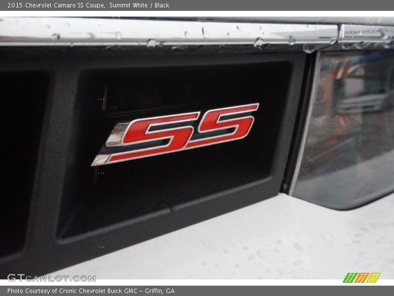 Summit White / Black 2015 Chevrolet Camaro SS Coupe