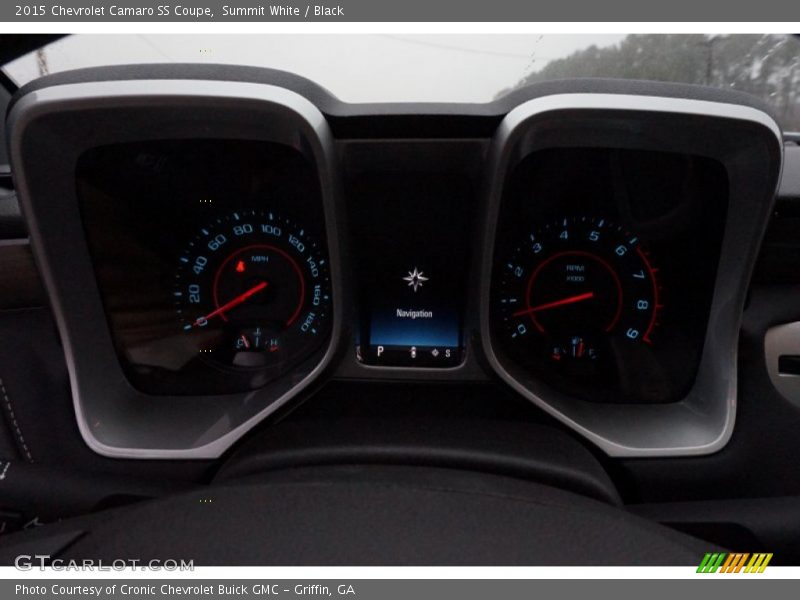 Summit White / Black 2015 Chevrolet Camaro SS Coupe