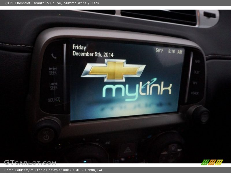 Summit White / Black 2015 Chevrolet Camaro SS Coupe