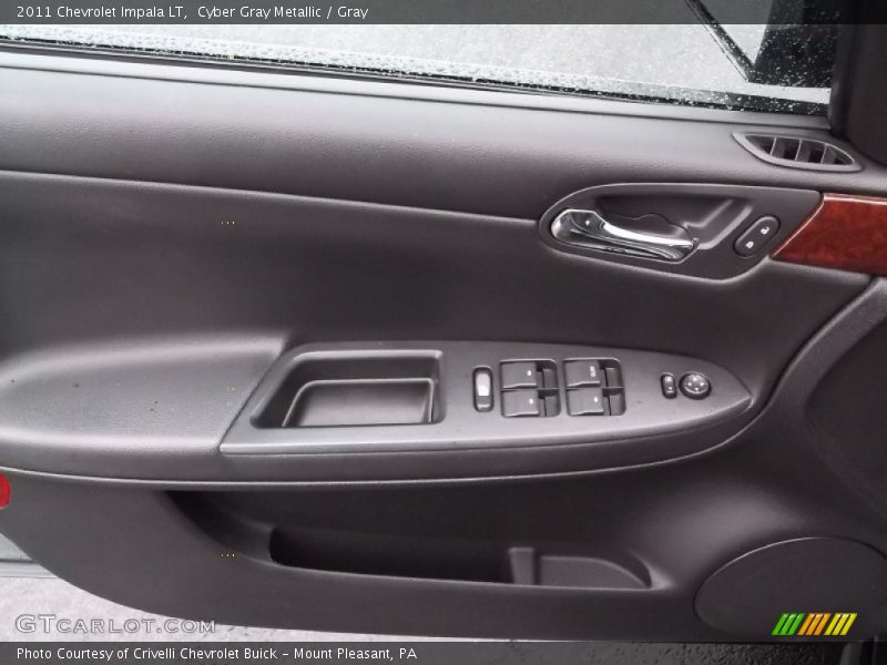 Cyber Gray Metallic / Gray 2011 Chevrolet Impala LT