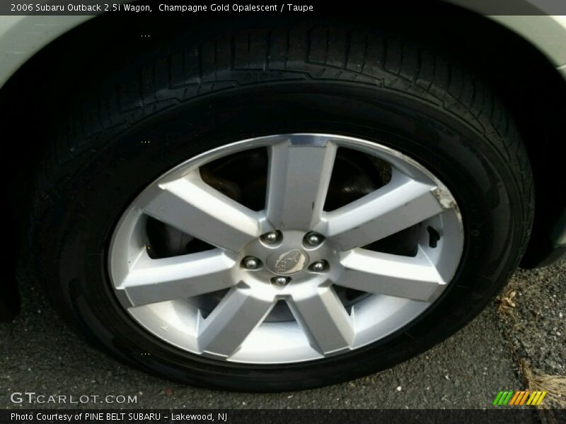 Champagne Gold Opalescent / Taupe 2006 Subaru Outback 2.5i Wagon