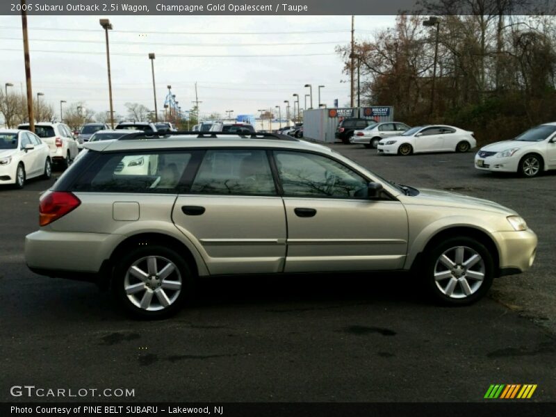 Champagne Gold Opalescent / Taupe 2006 Subaru Outback 2.5i Wagon