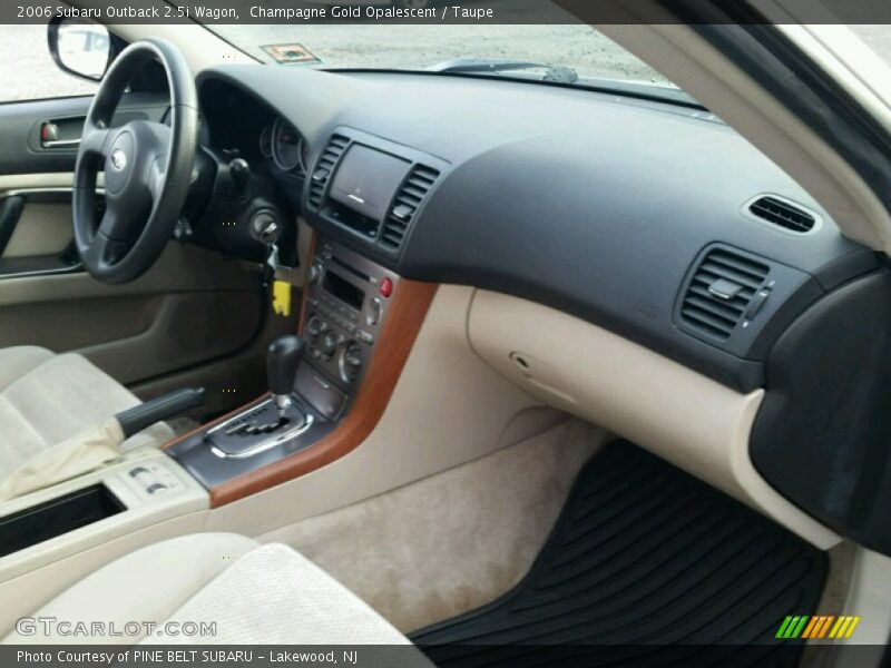 Champagne Gold Opalescent / Taupe 2006 Subaru Outback 2.5i Wagon