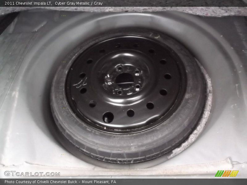Cyber Gray Metallic / Gray 2011 Chevrolet Impala LT