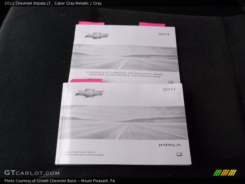 Cyber Gray Metallic / Gray 2011 Chevrolet Impala LT
