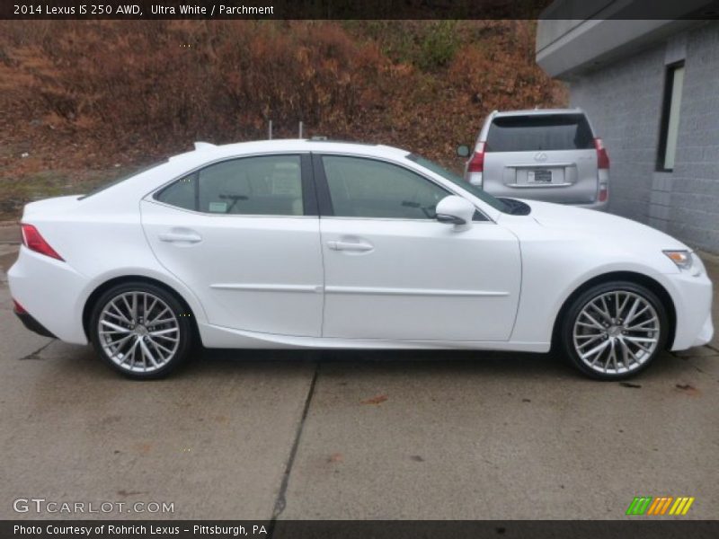 Ultra White / Parchment 2014 Lexus IS 250 AWD