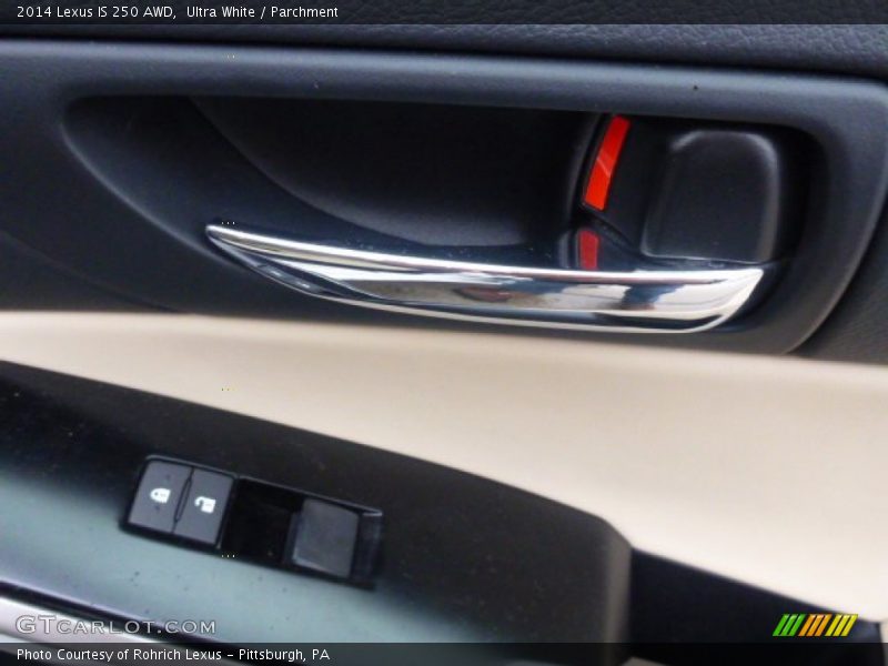 Ultra White / Parchment 2014 Lexus IS 250 AWD