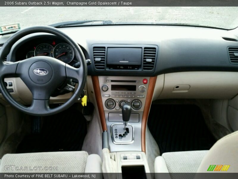 Champagne Gold Opalescent / Taupe 2006 Subaru Outback 2.5i Wagon