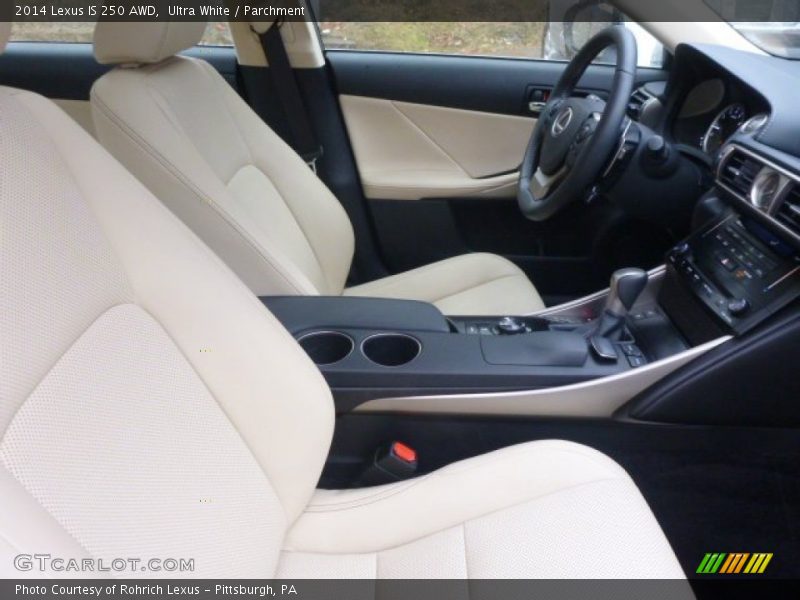 Ultra White / Parchment 2014 Lexus IS 250 AWD