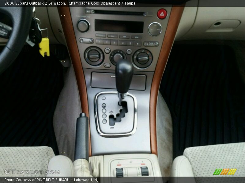 Champagne Gold Opalescent / Taupe 2006 Subaru Outback 2.5i Wagon