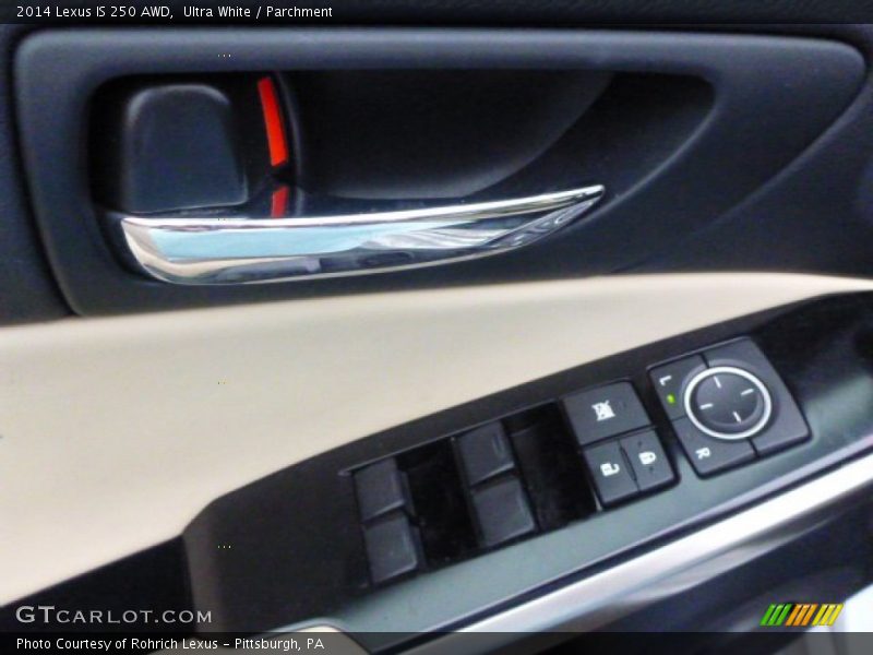 Ultra White / Parchment 2014 Lexus IS 250 AWD