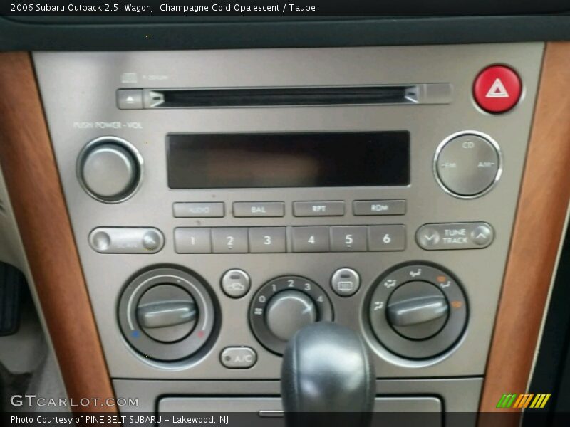 Champagne Gold Opalescent / Taupe 2006 Subaru Outback 2.5i Wagon