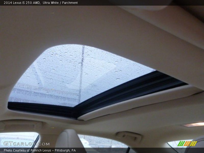 Ultra White / Parchment 2014 Lexus IS 250 AWD