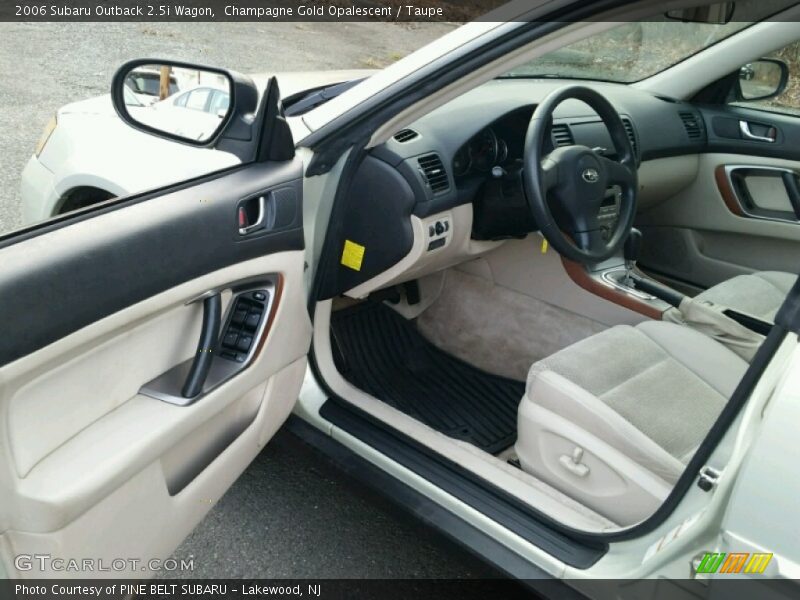 Champagne Gold Opalescent / Taupe 2006 Subaru Outback 2.5i Wagon