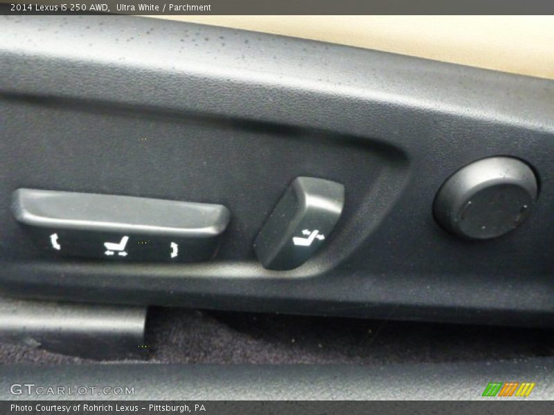 Ultra White / Parchment 2014 Lexus IS 250 AWD