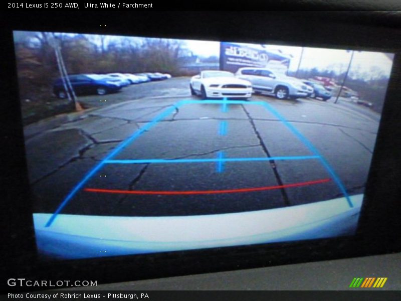 Ultra White / Parchment 2014 Lexus IS 250 AWD