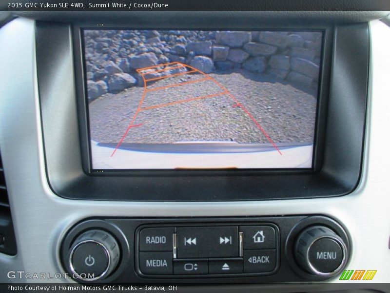 Summit White / Cocoa/Dune 2015 GMC Yukon SLE 4WD